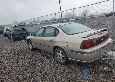 2002 Chevrolet Impala Ls из США, поврежденный, VIN 2G1WH55K029292874